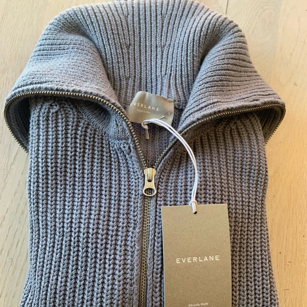 Everlane chunky cardigan